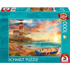   Schmidt Spiele Sunset over lighthouse bay 1000 db (59765) Kirakó 