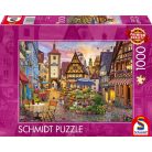 Schmidt Spiele Romantic Bavaria,Rothenburg ob der Tauber 1000 db (59760) Kirakó 