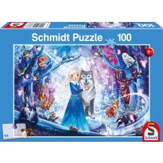   Schmidt Spiele A princess in the snowy forest (56386) 100 db  Gyerek kirakó 