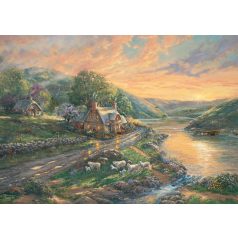   Schmidt Spiele Daybreak at Emerald Valley (59774) 1000 db Thomas Kinkade Kirakó 