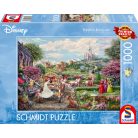 Schmidt Spiele Disney, Cinderella Happily Ever After (58038) 1000 db Thomas Kinkade Kirakó 
