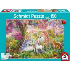   Schmidt Spiele Flowers and unicorns (56387) 150 db  Gyerek kirakó 