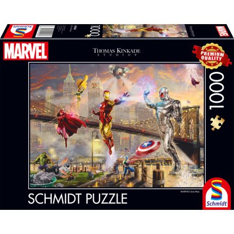 Schmidt Spiele Iron Man (59960) 1000 db Kirakó 