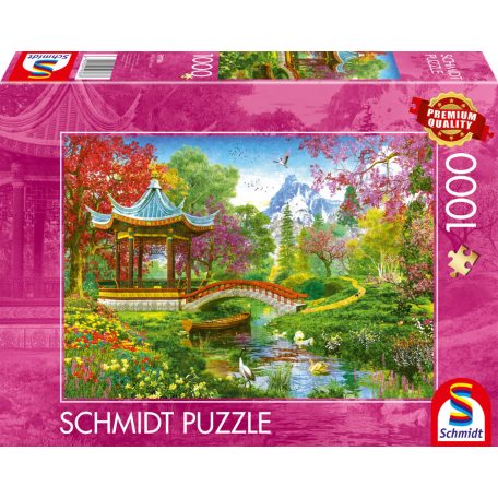 Schmidt Spiele Japanese garden (59786) 1000 db  Kirakó 