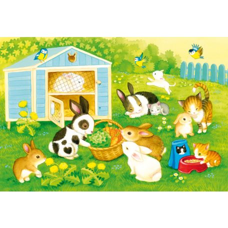 Schmidt Spiele My farmyard friends (56518) 3x24 db Gyerek kirakó 