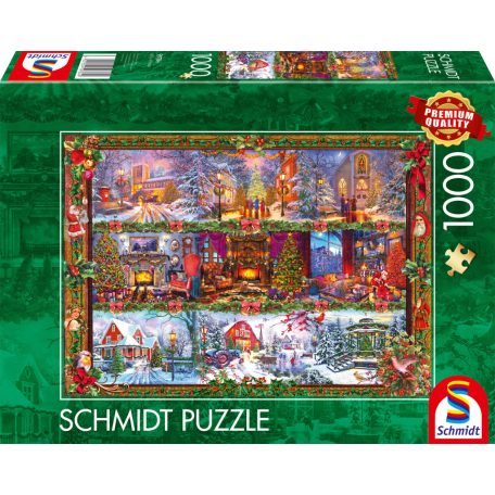 Schmidt Spiele Season's greetings (59784) 1000 db  Kirakó 