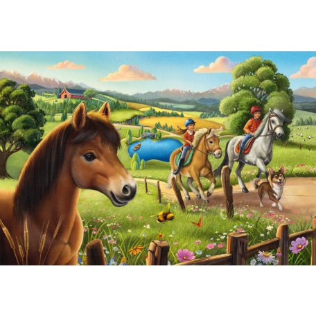 Schmidt Spiele My favourite horses (56519) 3x48 db  Gyerek kirakó 