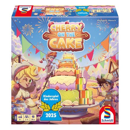 Schmidt Spiele Cherry on the Cake (88961) Gyerekjáték (Magyar játékszabállyal)