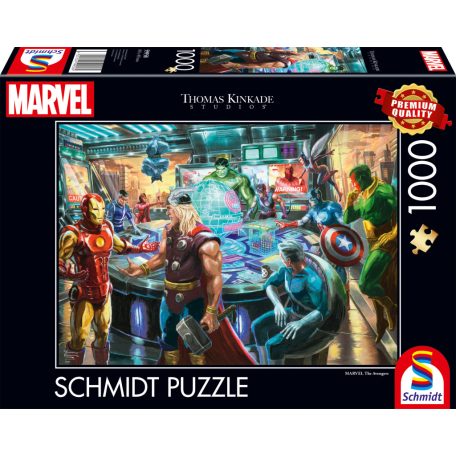 Schmidt Spiele The Avengers (59958) 1000 db  Kirakó 