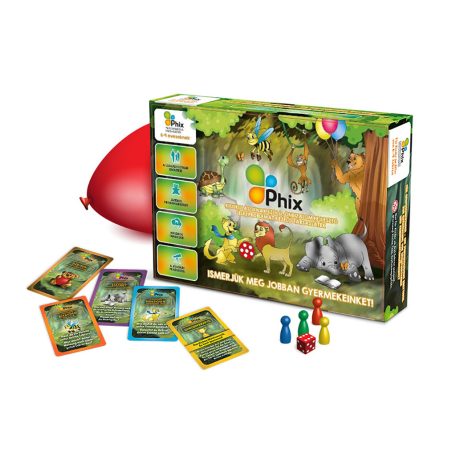 Phix Kisiskolásoknak szóló, önbizalom fejlesztő, lelki problémát kezelő társasjáték