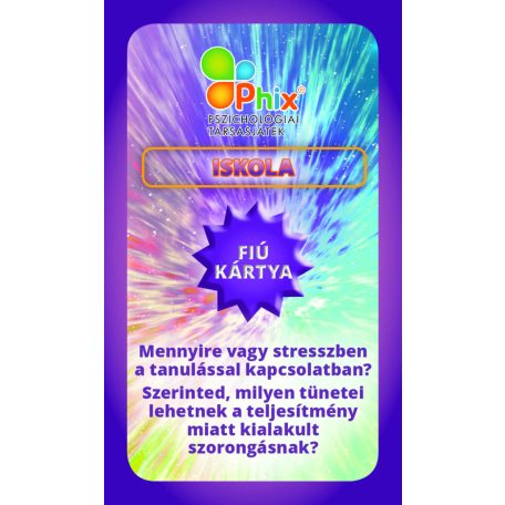 Phix Kiskamaszoknak Önbizalom- és kommunikációs készségfejlesztő pszichológiai társasjáték