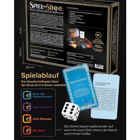 Spiel der Sinne - felnőtteknek szóló társasjáték