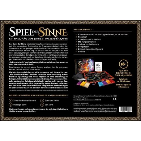 Spiel der Sinne - felnőtteknek szóló társasjáték