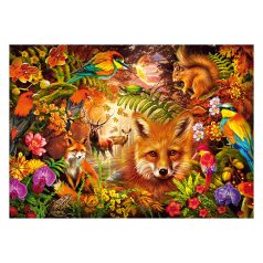   Schmidt Spiele Blüten, Fell und Federn (59795) Kirakó 1000 db 