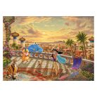 Schmidt Spiele Disney, Jasmine Dancing in the Desert Sunlight (58032) Kirakó 1000 db Thomas Kinkade 
