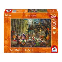   Schmidt Spiele Disney, Mickey & Minnie Halloween Fun (58033) Kirakó 1000 db Thomas Kinkade 