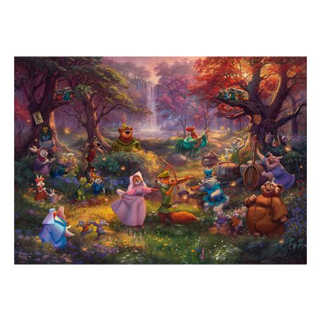 Schmidt Spiele Disney, Robin Hood (58040) Kirakó 1000 db Thomas Kinkade 
