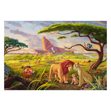 Schmidt Spiele Disney, König der Löwen - 200 db (56560) Gyerek Kirakó Thomas Kinkade 