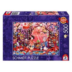  Schmidt Spiele Japanische Teezeremonie 500 db (59712) Kirakó  