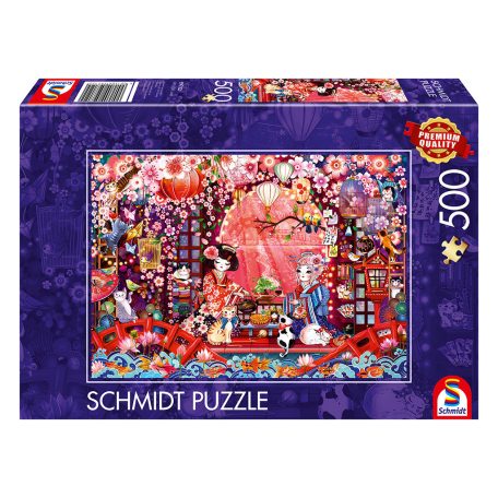 Schmidt Spiele Japanische Teezeremonie 500 db (59712) Kirakó  