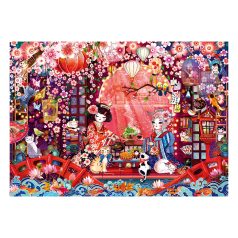   Schmidt Spiele Japanische Teezeremonie 500 db (59712) Kirakó  