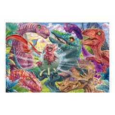   Schmidt Spiele Kleine Dinos, große Abenteuer 100 db (56527) Gyerek kirakó  
