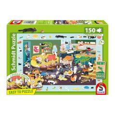   Schmidt Spiele Lustiges Katzen-Gewimmel 150 db (56533) Gyerek kirakó  
