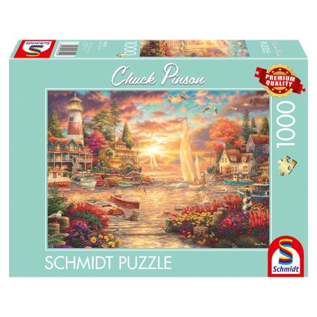 Schmidt Spiele Morgenstille am See (58554) Kirakó CHUCK PINSON 1000 db 