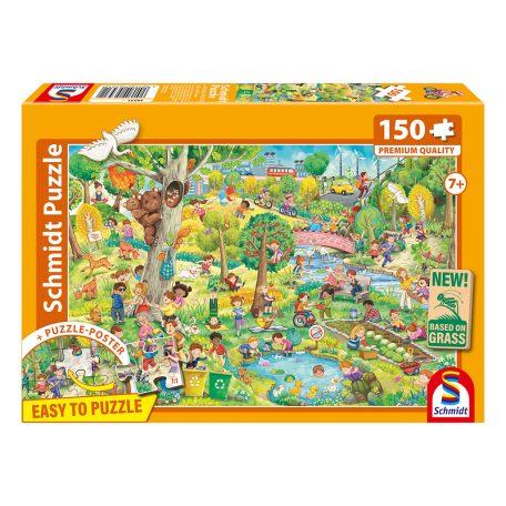 Schmidt Spiele Spiel, Spaß und Umweltschutz 150 db (56531) Gyerek kirakó  