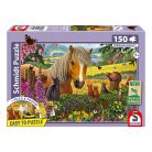 Schmidt Spiele Süßer Besuch auf der Pferdekoppel 150 db (56526) Gyerek kirakó  