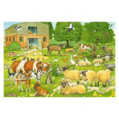   Schmidt Spiele Tierkinder auf dem Bauernhof 100 db (56528) Gyerek kirakó  