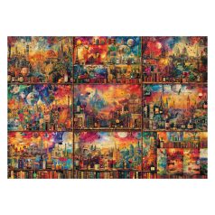   Schmidt Spiele Genussvolle Auszeit, Auf Reisen mit Büchern und Wein, 2000 db (59745) Kirakó