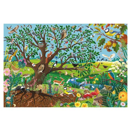 Schmidt Spiele Animal in the garden (56573) Gyerek kirakó 60 db