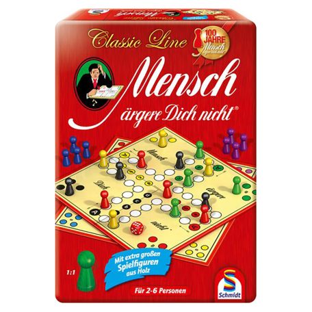 Schmidt Spiele Classic Line, Ki nevet a végén? Fémdobozos társasjáték (49439)
