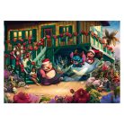 Schmidt Spiele Disney, Lilo and Stitch Aloha Christmas (58049) Kirakó 1000 db Thomas Kinkade