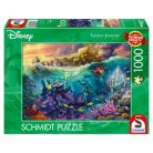 Schmidt Spiele Disney, The Little Mermaid, Ursula (58041) Kirakó 1000 db Thomas Kinkade