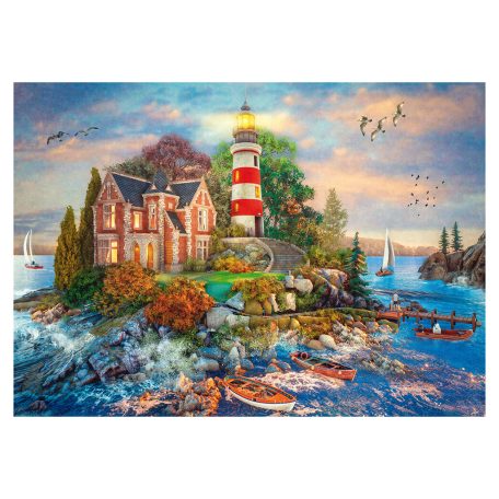Schmidt Spiele Lighthouse on the rock (59716) Kirakó 500 db