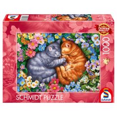 Schmidt Spiele Sleeping velvet paws (58875) Kirakó 1000 db