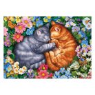 Schmidt Spiele Sleeping velvet paws (58875) Kirakó 1000 db