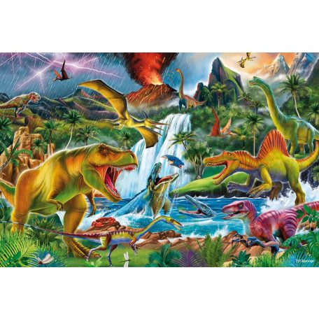 Schmidt Spiele Spellbinding prehistoric giants (56535) Gyerek kirakó 200 db