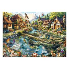   Schmidt Spiele Village on the edge of the forest (58874) Kirakó 1000 db