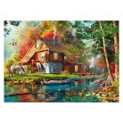 Schmidt Spiele Water mill in autumn (58881) Kirakó 1000 db
