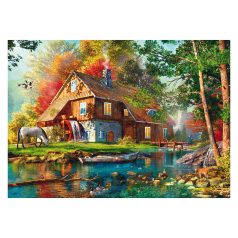 Schmidt Spiele Water mill in autumn (58881) Kirakó 1000 db