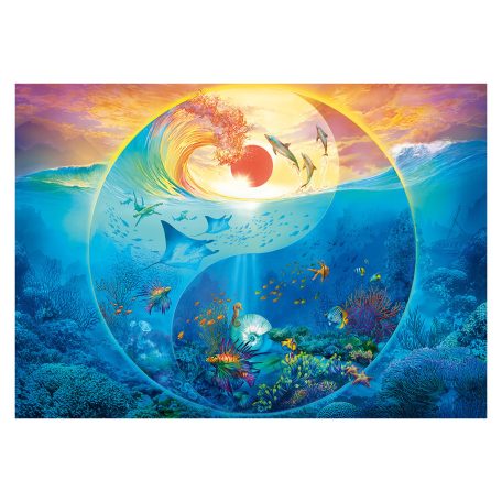 Schmidt Spiele Yin & Yang, In the realm of marine animals (58594) Kirakó SILVIA CHRISTOPH 1000 db