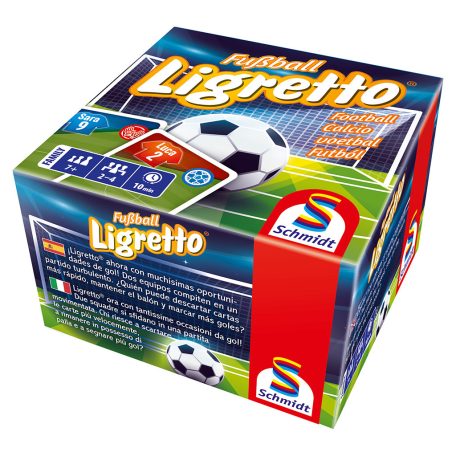 Schmidt Spiele Ligretto® Fußball (78720) Kártyajáték (Letölthető magyar játékszabállyal) 