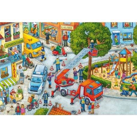 Schmidt Spiele Fire brigade 3x24 db (56580) Gyerek kirakó 