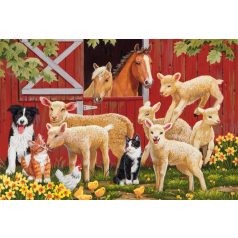   Schmidt Spiele Animals on the farm 3x48 db (56579) Gyerek kirakó 