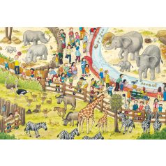   Schmidt Spiele Fun at the zoo 3x48 db (56582) Gyerek kirakó 