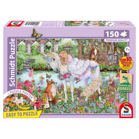 Schmidt Spiele Unicorn princess 150 db (56587) Gyerek kirakó 