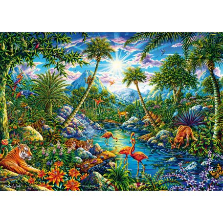 Schmidt Spiele Island paradise (58611) Kirakó MICHAEL FISCHEL 1000 db